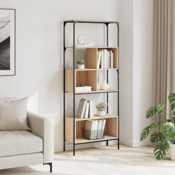 Bücherregal Sonoma Eiche 5 Böden