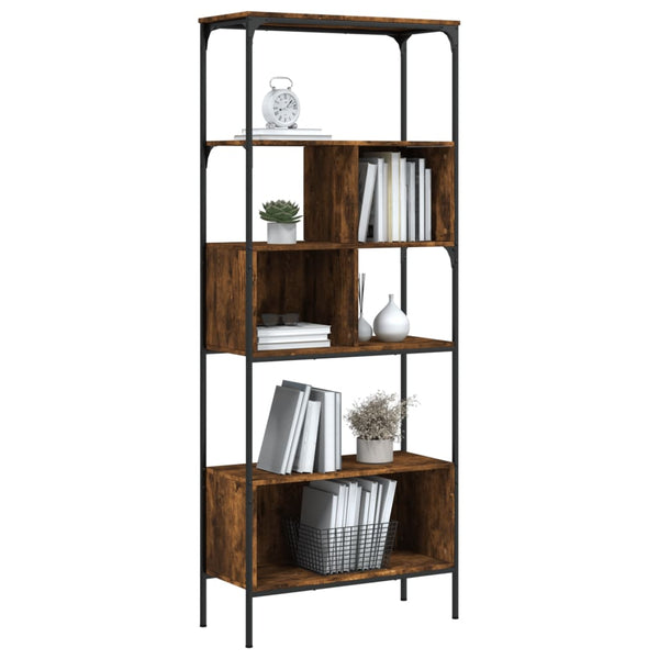 Bücherregal Räuchereiche 5 Böden 188,5cm