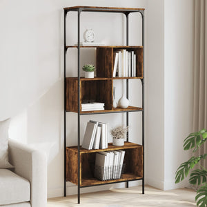 Bücherregal Räuchereiche 5 Böden 188,5cm