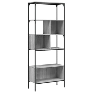 vidaXL Étagère à 5 niveaux Gris Sonoma 76x33x188,5 cm Bois d'ingénierie