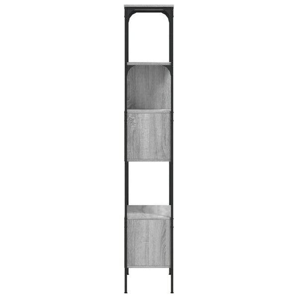 vidaXL Étagère à 5 niveaux Gris Sonoma 76x33x188,5 cm Bois d'ingénierie