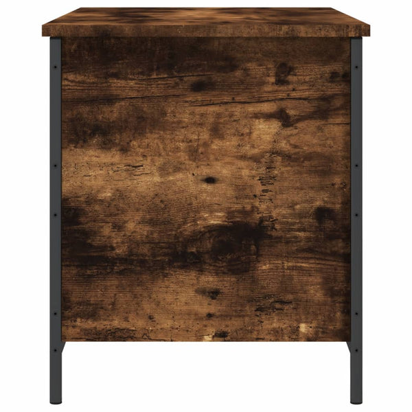 Sitzbank Räuchereiche mit Stauraum 80 cm