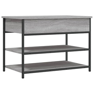 Schuhbank Grau Sonoma 70 cm