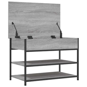Schuhbank Grau Sonoma 70 cm
