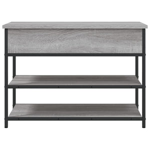 Schuhbank Grau Sonoma 70 cm