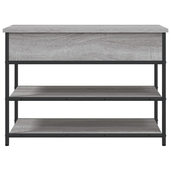 Schuhbank Grau Sonoma 70 cm