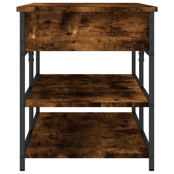 Schuhbank Räuchereiche 100 cm
