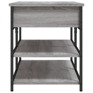Schuhbank Grau Sonoma 100 cm