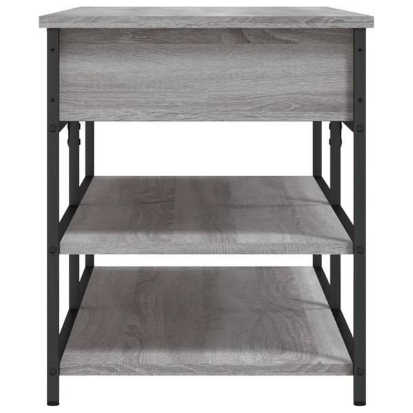 Schuhbank Grau Sonoma 100 cm