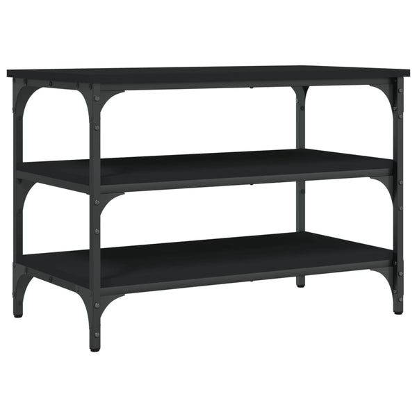 Schuhbank Schwarz 70 cm