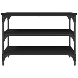 Schuhbank Schwarz 70 cm