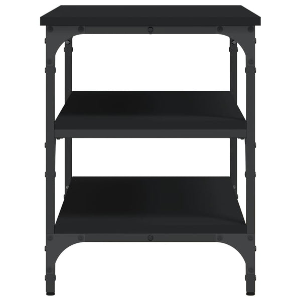 Schuhbank Schwarz 70 cm