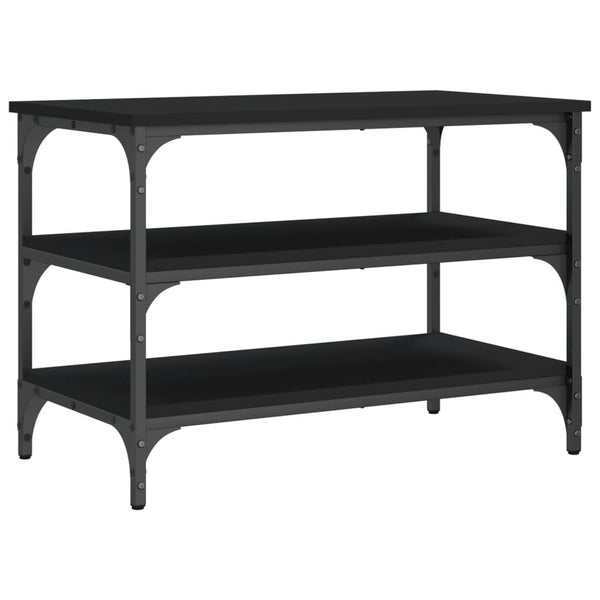 Schuhbank Schwarz 70 cm