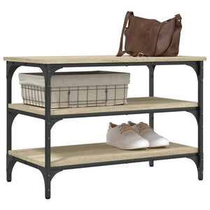 Schuhbank Sonoma Eiche 70 cm