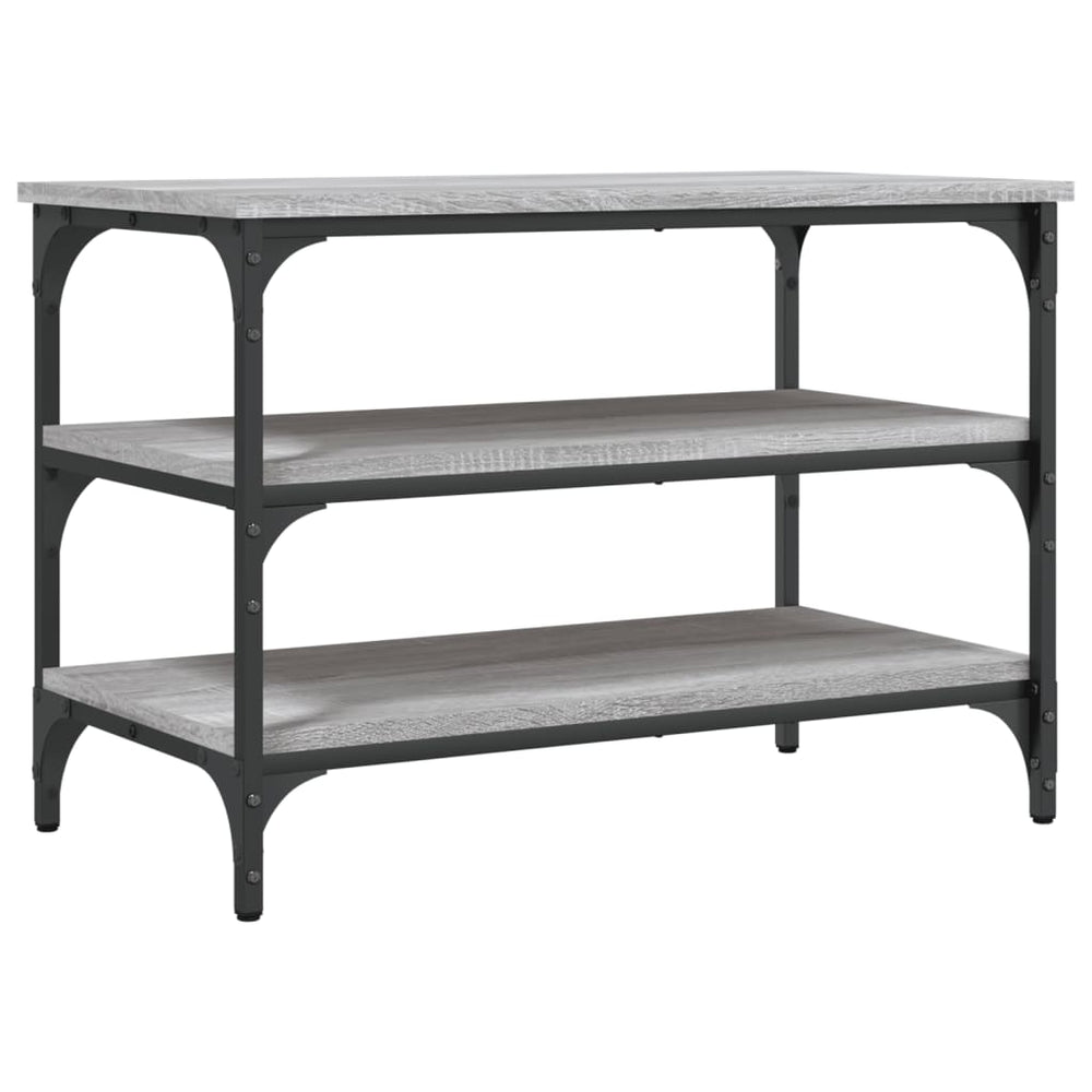 Schuhbank Grau Sonoma 70 cm