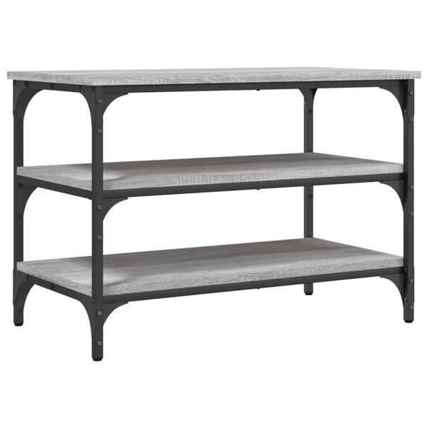 Schuhbank Grau Sonoma 70 cm