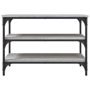 Schuhbank Grau Sonoma 70 cm