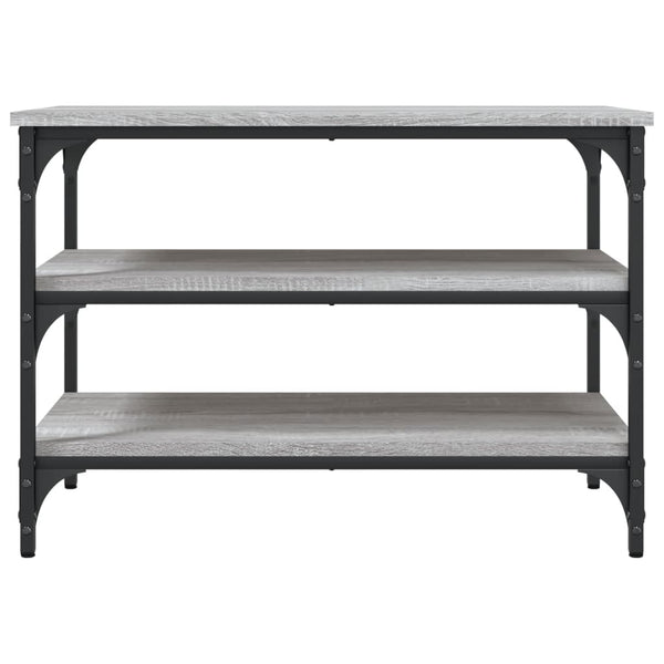 Schuhbank Grau Sonoma 70 cm