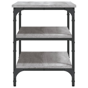 Schuhbank Grau Sonoma 70 cm