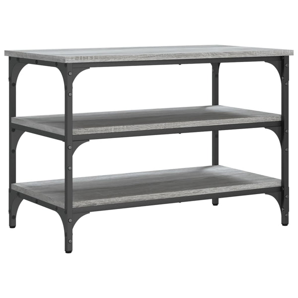 Schuhbank Grau Sonoma 70 cm