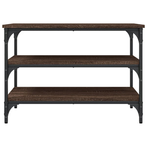Schuhbank Braun Eichenoptik, 70 cm