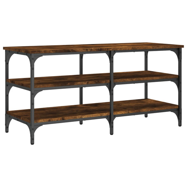 Schuhbank Räuchereiche 100 cm