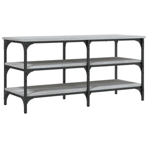 Schuhbank Grau Sonoma 100 cm