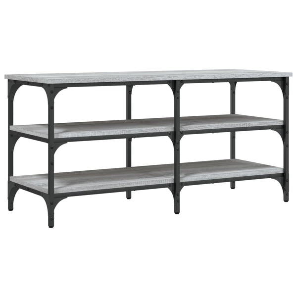 Schuhbank Grau Sonoma 100 cm