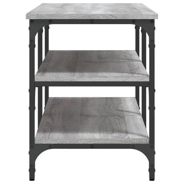 Schuhbank Grau Sonoma 100 cm
