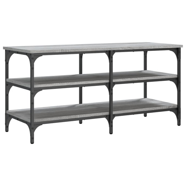Schuhbank Grau Sonoma 100 cm