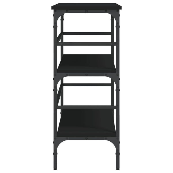 Schwarzer Konsolentisch 100 cm