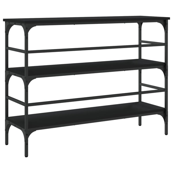Schwarzer Konsolentisch 100 cm