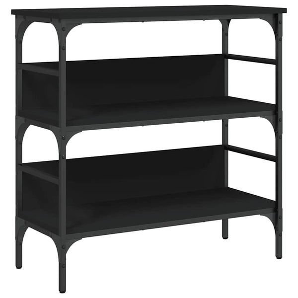 Schwarzer Konsolentisch 75 cm