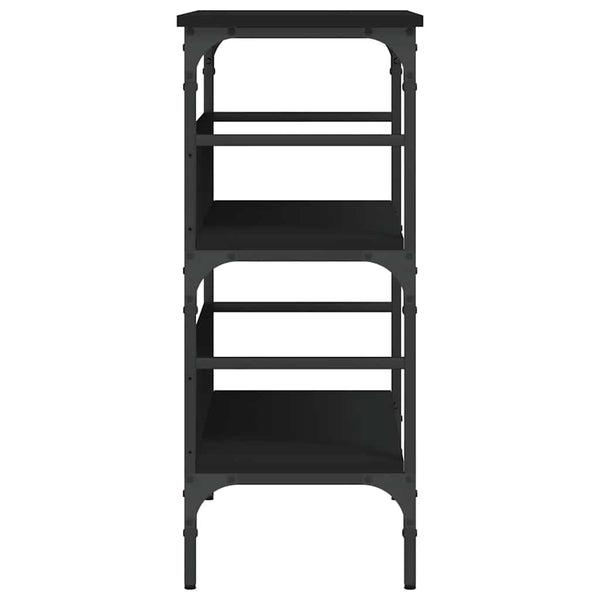 Schwarzer Konsolentisch 75 cm