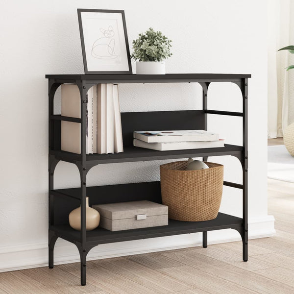 Schwarzer Konsolentisch 75 cm