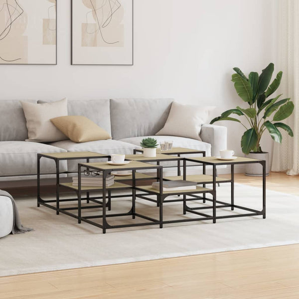 Sonoma Eiche Couchtisch, 121x121 cm