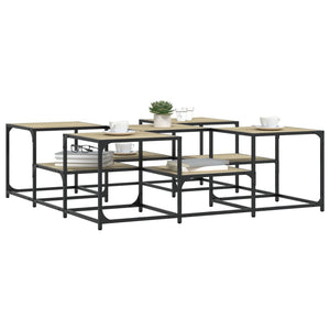 Sonoma Eiche Couchtisch, 121x121 cm