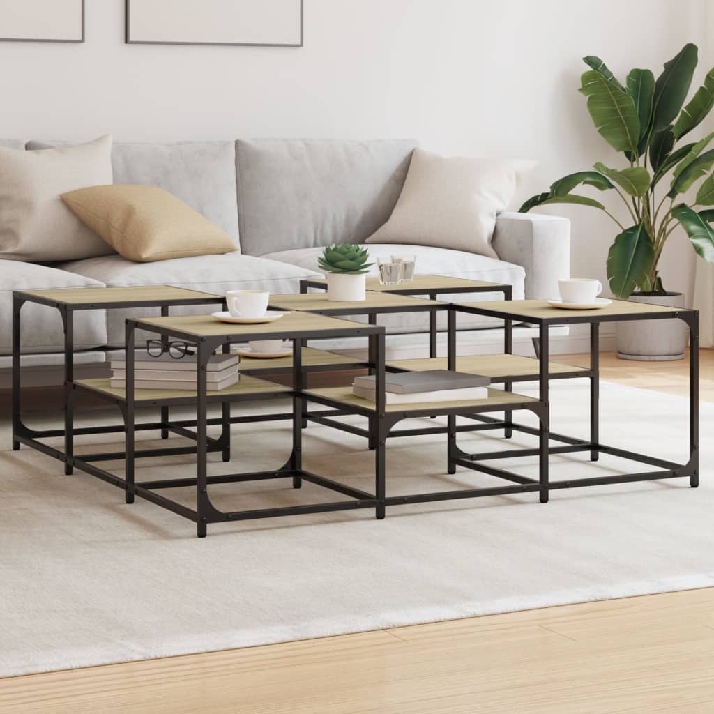 Sonoma Eiche Couchtisch, 121x121 cm