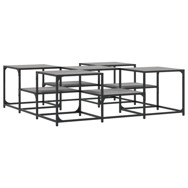 Couchtisch Grau Sonoma 121x121 cm