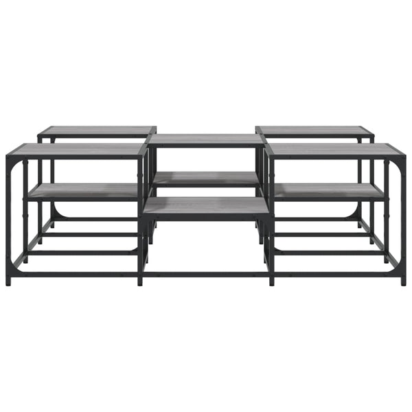 Couchtisch Grau Sonoma 121x121 cm