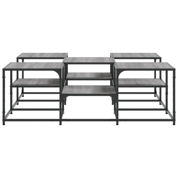 Couchtisch Grau Sonoma 121x121 cm