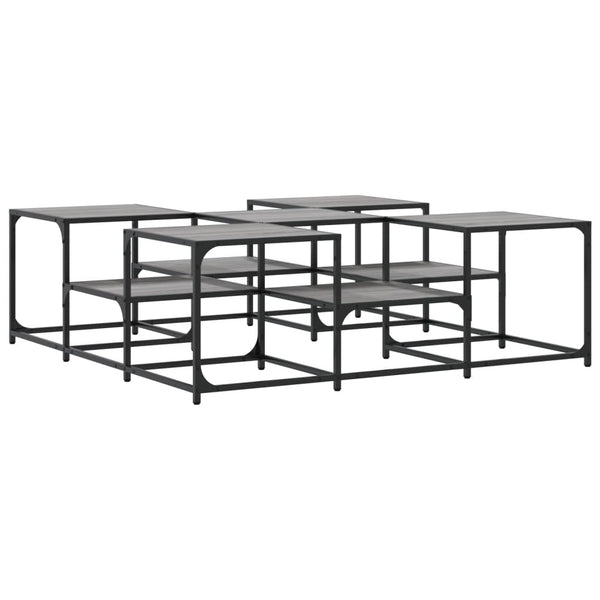 Couchtisch Grau Sonoma 121x121 cm