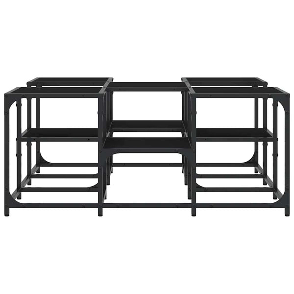 Schwarzer Couchtisch 91x91 cm