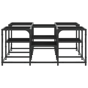 Schwarzer Couchtisch 91x91 cm