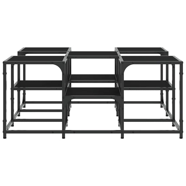 Schwarzer Couchtisch 91x91 cm
