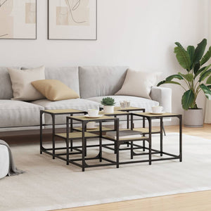 Couchtisch Sonoma-Eiche 91x91 cm