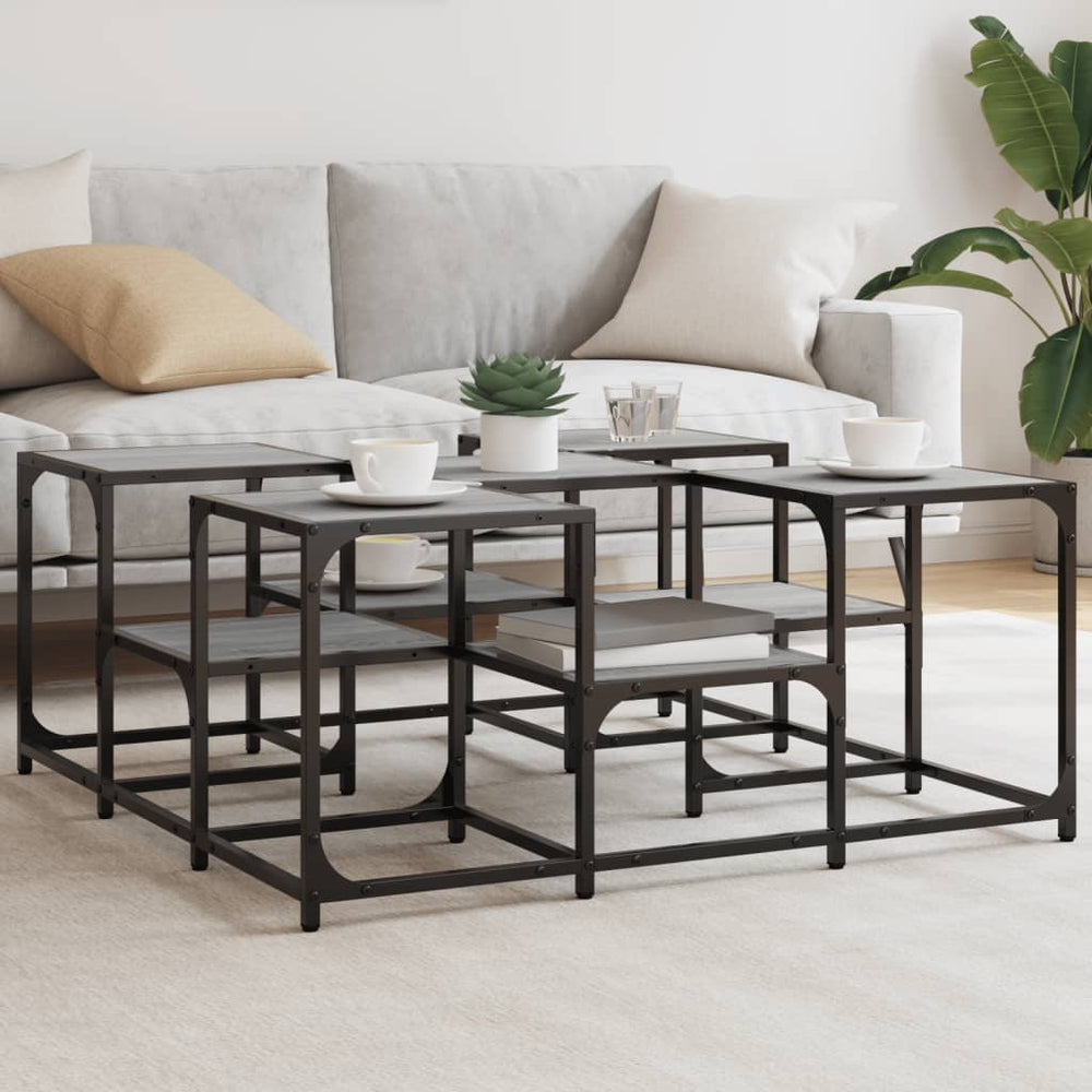 Couchtisch Grau Sonoma 91x91 cm