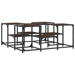 Couchtisch Braun Eichenoptik 91x91 cm