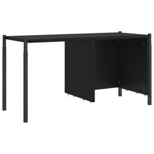 vidaXL Bibliothèque noire 72x28x172 cm Bois d'ingénierie