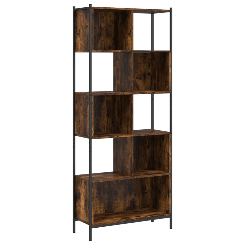Bücherregal Räuchereiche 72x28x172 cm